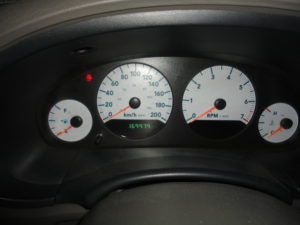 DSC02289 The starting point for our odometer (in KM's)